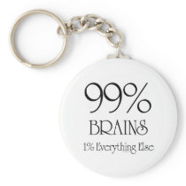 99% Brains Key Chains