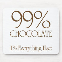 99% Chocolate Mousepads
