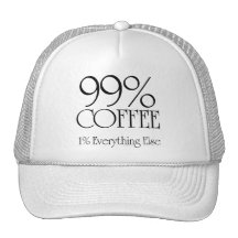 99% Coffee Mesh Hat