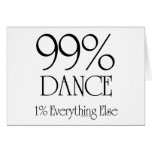 99% Dance Cards