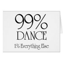 99% Dance Cards
