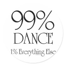 99% Dance Stickers