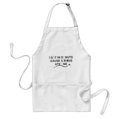 99 Donuts Aprons by Aokayofficial