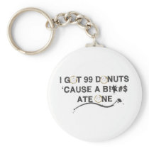 99 Donuts Keychain