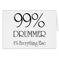 99% Drummer cards by cyndisstuff 99% Drummer cards