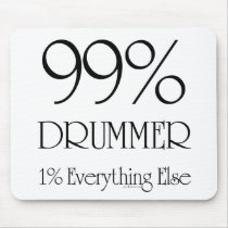 99% Drummer mousepads