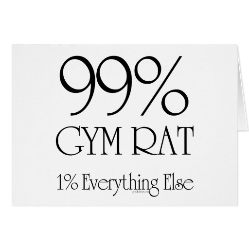 99% Gym Rat Cards