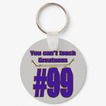 #99 Keychain by Hockey_crazee #99 Keychain