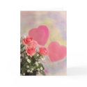 99 Miracle Hearts and Flowers. Greeting Card