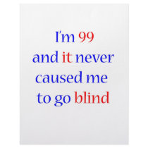 99 never gone blind letterhead