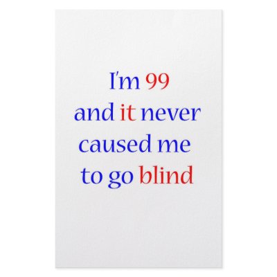 99 never gone blind stationery design by itsapgbirthday