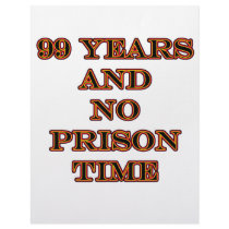 99 No prison time letterhead