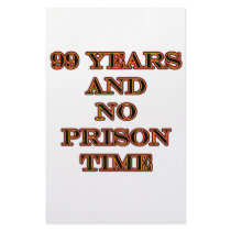 99 No prison time stationery