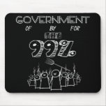99% occupy wall street movement mouse pad