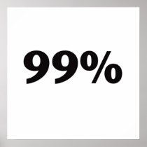 99 Percent Poster