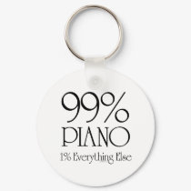 99% Piano keychains