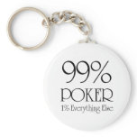 99% Poker Keychains
