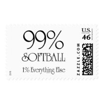 99% Softball Postage