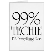 99% Techie Card