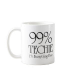 99% Techie Coffee Mugs