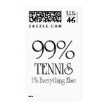 99% Tennis Postage Stamp
