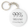 99% Therapist Key Chain