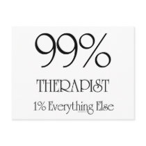 99% Therapist Postcards
