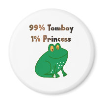 99% Tomboy 1% Princess magnets