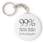 99% Trucker Key Chain