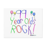99 Year Olds Rock ! Post Card