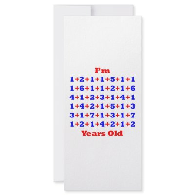 99 Years old! Rack Card by oddballbirthdays3