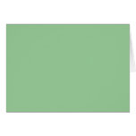 99CC99 Celadon Green Solid Color Background Greeting Cards
