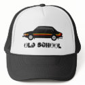 99T_sedan with stripes, old school hats by griffingear 99T_sedan with stripes, old school hats