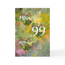 99th Birthday Greeting Cards