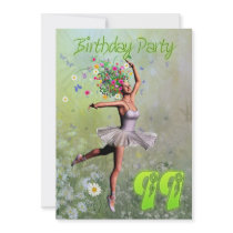 99th Birthday party invitation
