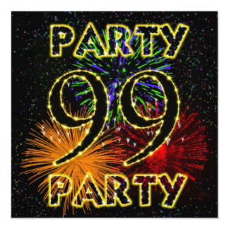 99th Birthday Invitations & Announcements | Zazzle