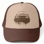 99turbo GG_brown Trucker Hats