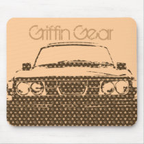 99turbo_GG_brwn, Griffin Gear mousepads