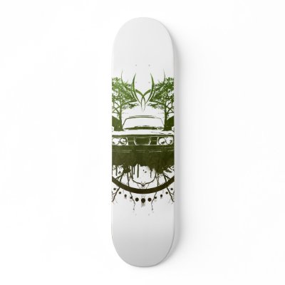 99turbogrunge_organic_bark skateboard deck by griffingear