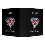 9/11/01 Patriotic Tattoo binders