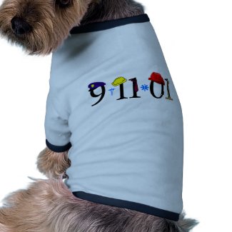 9-11-01 - Remember Pet T-shirt