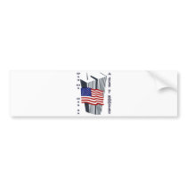 9-11 10th Anniversary Commemorative Bumper Sticker