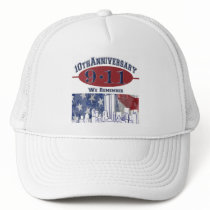 9/11 10th Anniversary Commemorative Hat