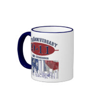 9/11 10th Anniversary Commemorative Mug