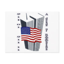 9-11 10th Anniversary Commemorative Post Card