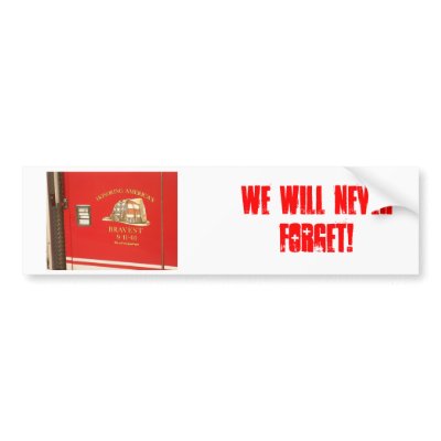9-11 -1 BUMPER STICKER by tallmanpromotions