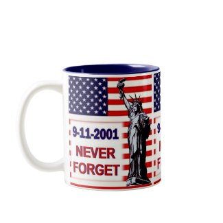 9-11-2001 Never Forget mug