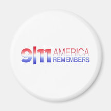 9/11 America Remembers Refrigerator Magnets