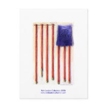 9/11 American Flag Firefighter Tribute Postcards