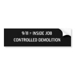 9/11 Bumper Sticker
